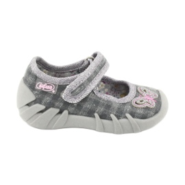 Calzado infantil befado 109P189 rosa gris