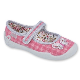 Calzado infantil befado 114X363 rosado gris