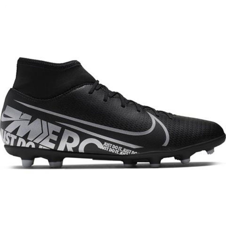 Zapatillas de fútbol Nike Mercurial Superfly 7 Club FG / MG M AT7949-001 negro negro