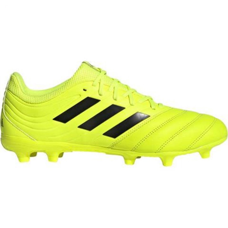 Botas de fútbol adidas Copa 19.3 Fg M F35495 amarillo amarillo