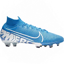 Zapatillas de fútbol Nike Mercurial Superfly 7 Elite Fg M AQ4174-414 azul azul