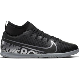 Zapatos de interior Nike Mercurial Superfly 7 Club Ic Jr AT8153-001 negro negro