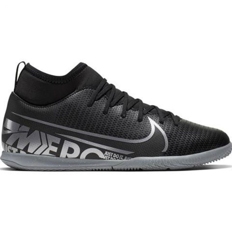 Zapatos de interior Nike Mercurial Superfly 7 Club Ic Jr AT8153-001 negro negro