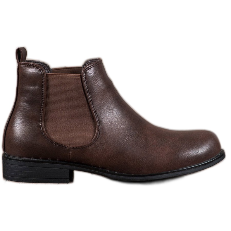 Small Swan Botas Chelsea clásicas marrón