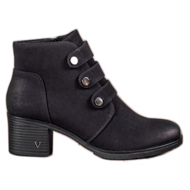 Botas de tacón VINCEZA negro