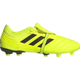 Botas de fútbol adidas Copa Gloro 19.2 Fg M F35491 rosado amarillo