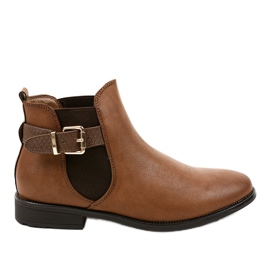 Botas elásticas marrones 15A7322 marrón