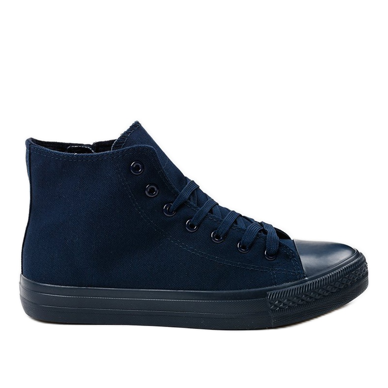 Zapatillas altas de hombre azul marino XN50