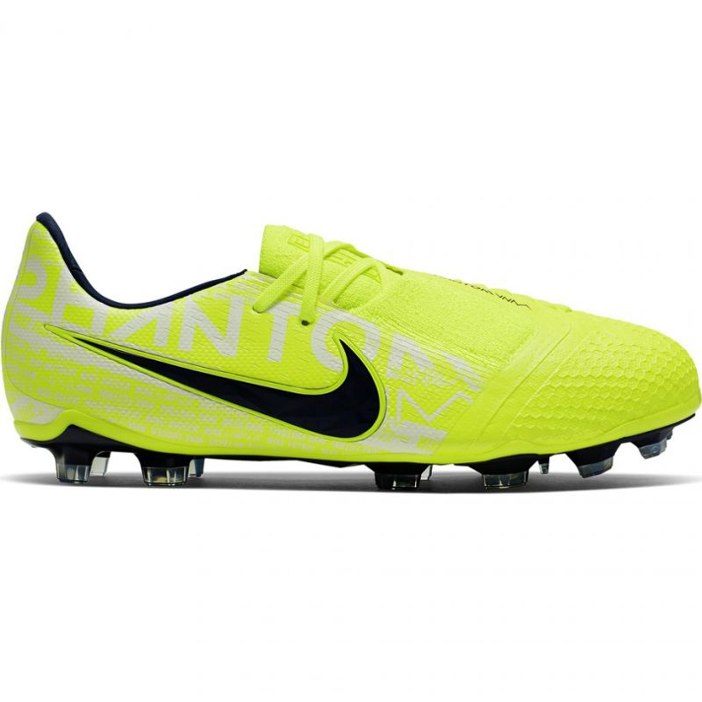 Zapatos de fútbol Nike Phantom Venom Elite Fg Jr AO0401-717 amarillo amarillos