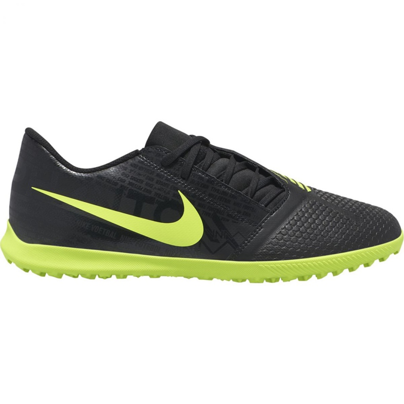 Zapatillas de fútbol Nike Phantom Venom Club Tf M AO0579-007 negro negro