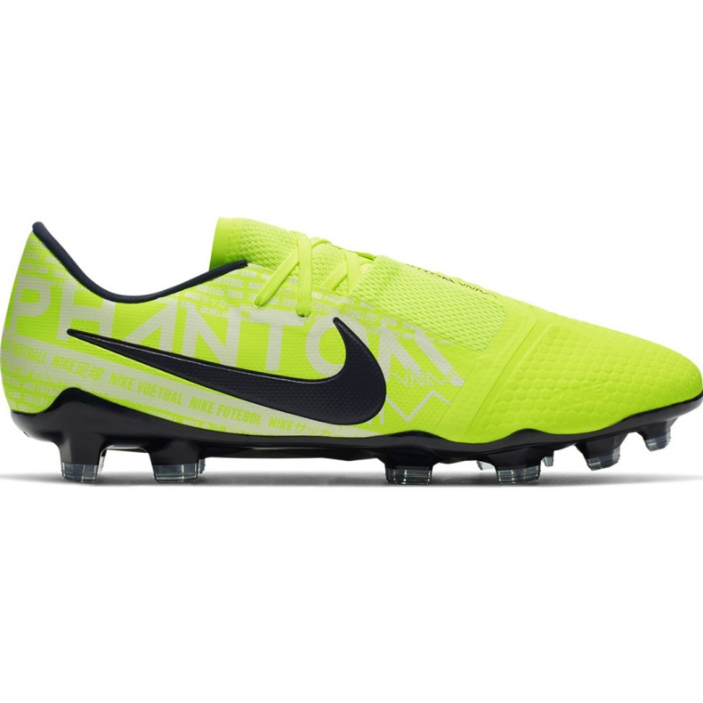 Zapatos de fútbol Nike Phantom Venom Pro Fg M AO8738-717 multicolor amarillo