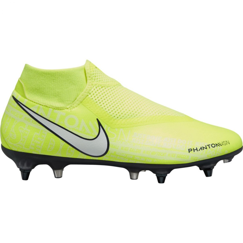 Zapatillas de fútbol Nike Phantom Vsn Academy Df Sg Pro Ac M BQ8845-717 amarillo amarillo