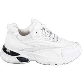 SHELOVET Zapatillas De Moda blanco