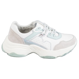 Vinceza Calzado deportivo con cordones gris
