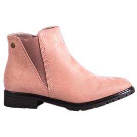 Clowse Botas de polvo clásicas rosa