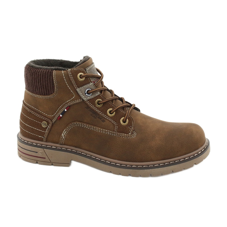 Cuero trekking American Club RH36 camel marrón