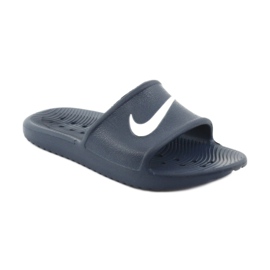 Zapatillas Nike Kawa Shower 832528400 blanco azul marino