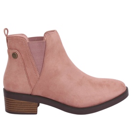 Botines Chelsea rosas para mujer 8B978 Rosa rosado