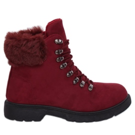 Zapatos granates mujer Y260-9 Rojo