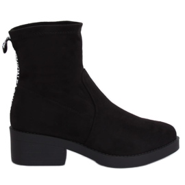 Botas negras de tacón bajo W868 Black negro Botas negras de tacón bajo W868 Black negro
