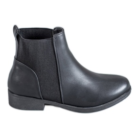 Abloom Botas sin cordones para mujer negro
