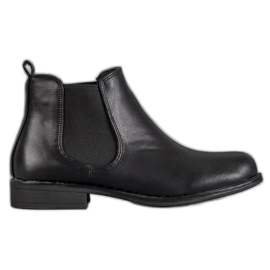 Small Swan Botas Chelsea clásicas negro
