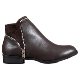 Anesia Paris Botas de mujer marrones marrón
