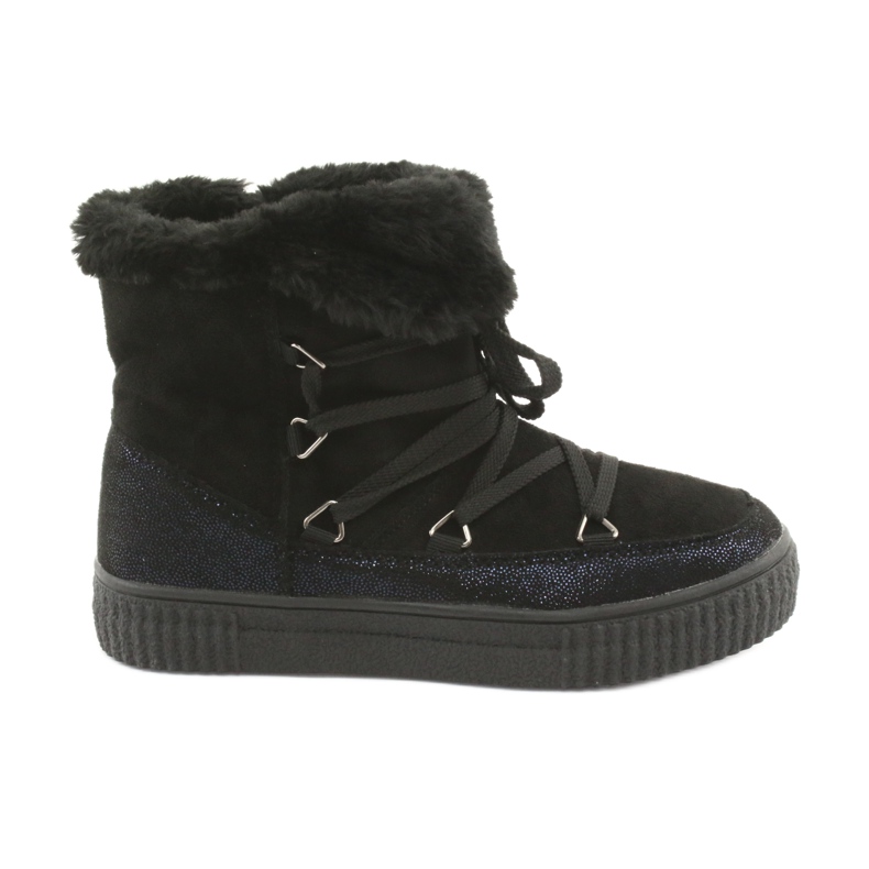American Club Botas esquimales negras negro