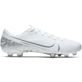 Calzado de fútbol Nike Mercurial Vapor 13 Academy FG / MG M AT5269-100 blanco blanco