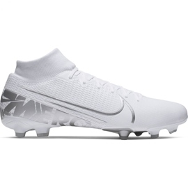 Calzado de fútbol Nike Mercurial Superfly 7 Academy FG / MG M AT7946-100 blanco blanco