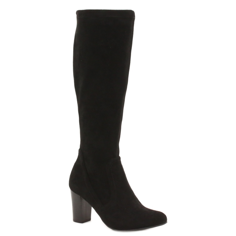 Botas de mujer negras con ante Caprice 25502-27 044 negro
