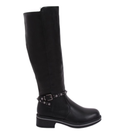 Botas negras para mujer 0-263 Negra negro