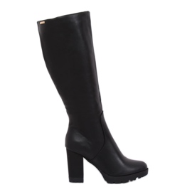 Tacones negros 1107-GG Black