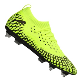 Zapatillas de fútbol Puma Future 4.2 Netfit Mx Sg M 105679-02 amarillo amarillo