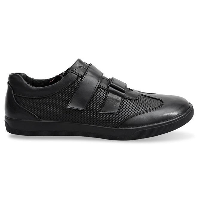 Zapatos Piel Cordones LJ21 Negro