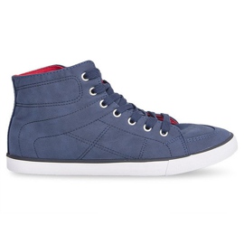 Deportivas High Casual 033 Azul Marino