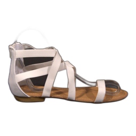 Sandalia romana 5055 Blanco