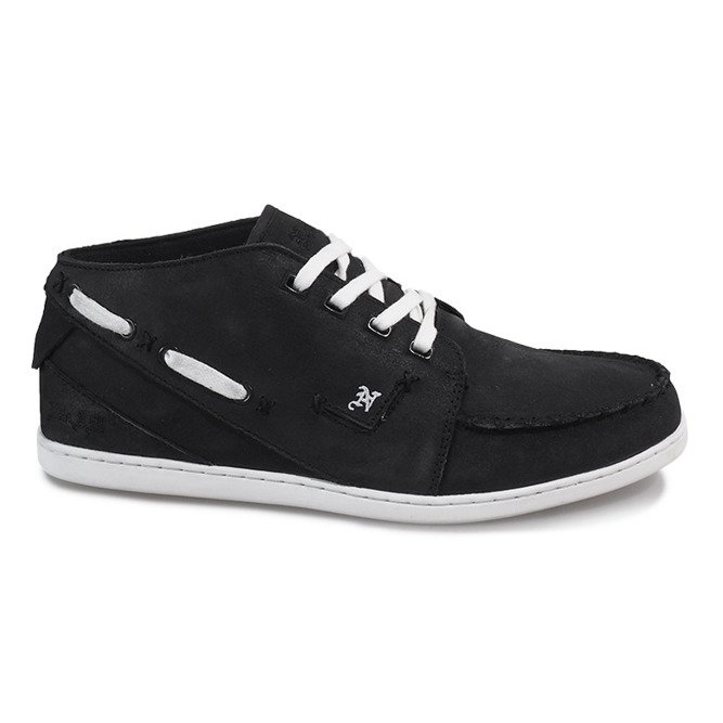 Deportivas Altas de Piel MID1 Negro