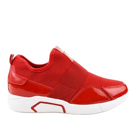 Zapatillas deportivas de mujer rojas X-9761 rojo