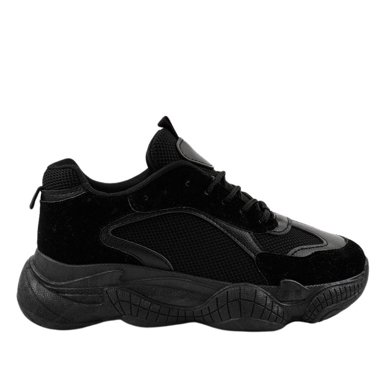 Zapatillas deportivas de mujer negras ZF-54 negro Zapatillas deportivas de mujer negras ZF-54 negro
