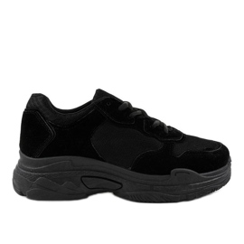 Zapatilla deportiva mujer ante negro R-372