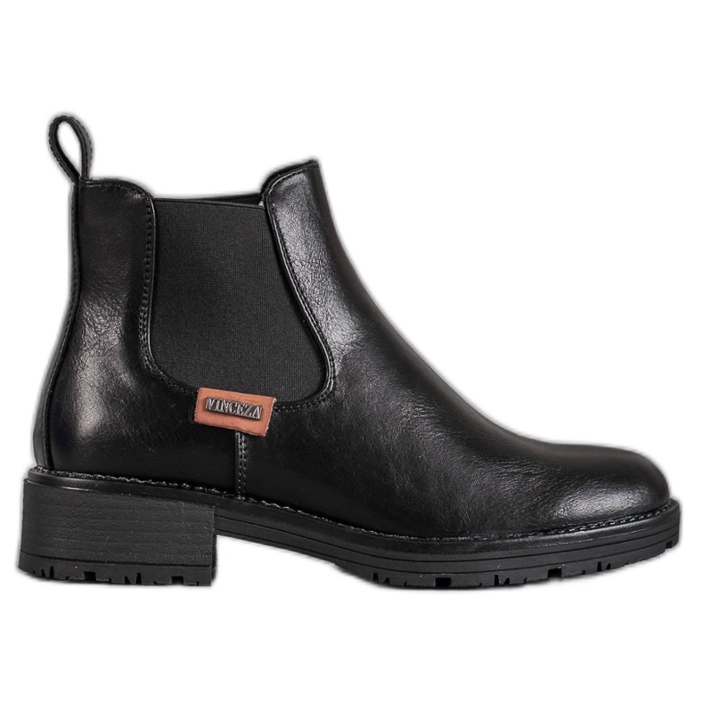Botines chelsea negros de VINCEZA