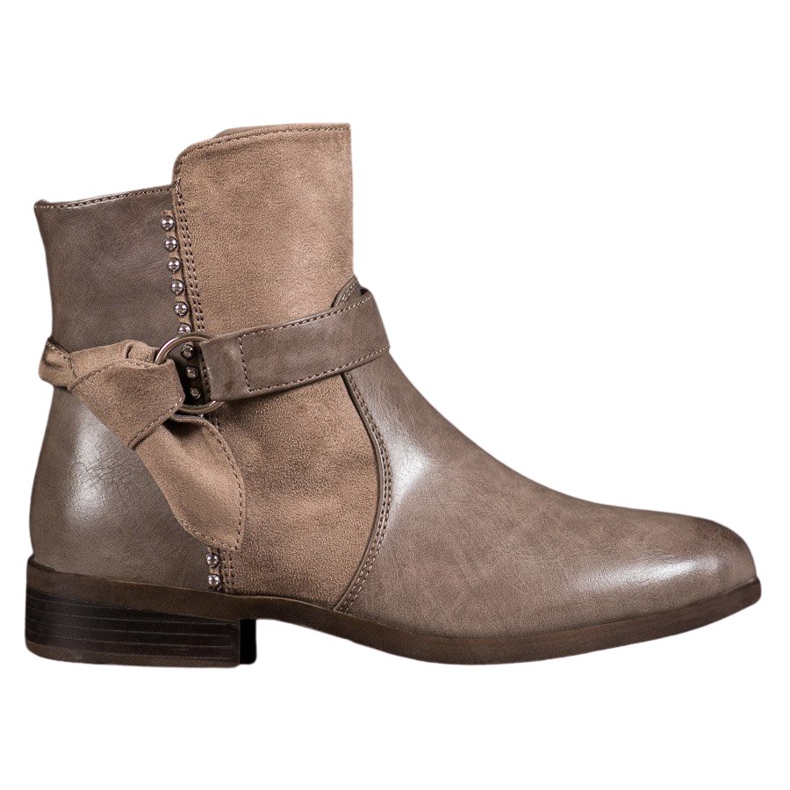 SDS Botas beige de mujer SDS Botas beige de mujer
