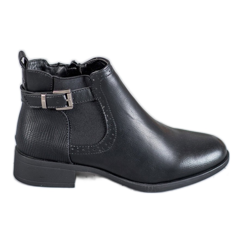 Anesia Paris Botas bajas de mujer negro Anesia Paris Botas bajas de mujer negro