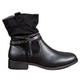 Anesia Paris Botas altas negro