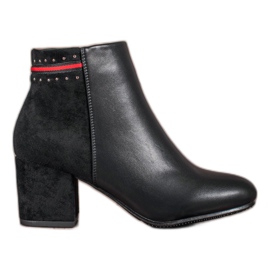 Filippo Botas de Tacón Alto negro