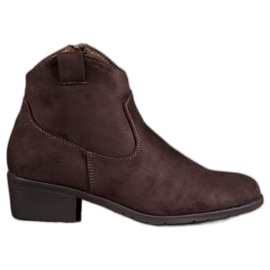 Filippo Botas vaqueras de ante marrón