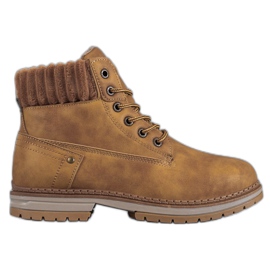 SHELOVET Tramperos de moda marrón