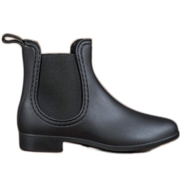 SHELOVET Chanclos mate negro