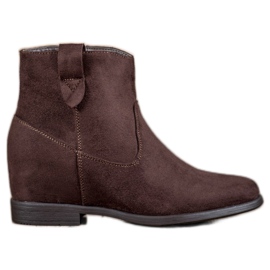 Filippo Botas con cuña oculta marrón